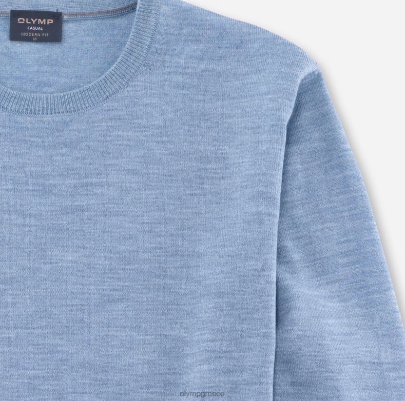OLYMP casual πλεκτό πουλόβερ, bleu H240R1809 είδη ένδυσης