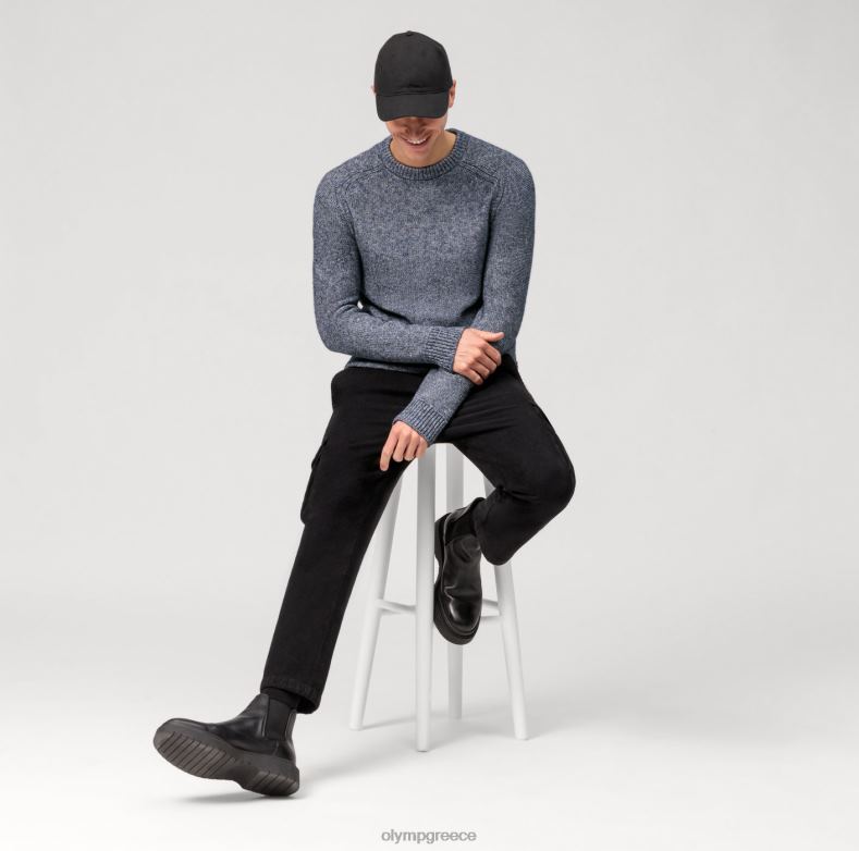 OLYMP casual πλεκτό πουλόβερ, marine H240R1761 είδη ένδυσης