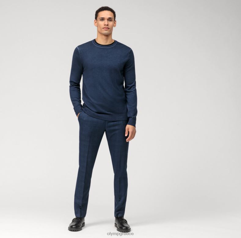 OLYMP casual πλεκτό πουλόβερ, marine H240R1769 είδη ένδυσης