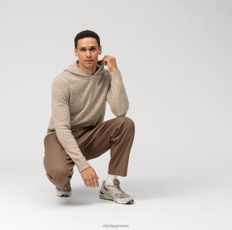 OLYMP casual πλεκτό φούτερ, μπεζ H240R1906 είδη ένδυσης