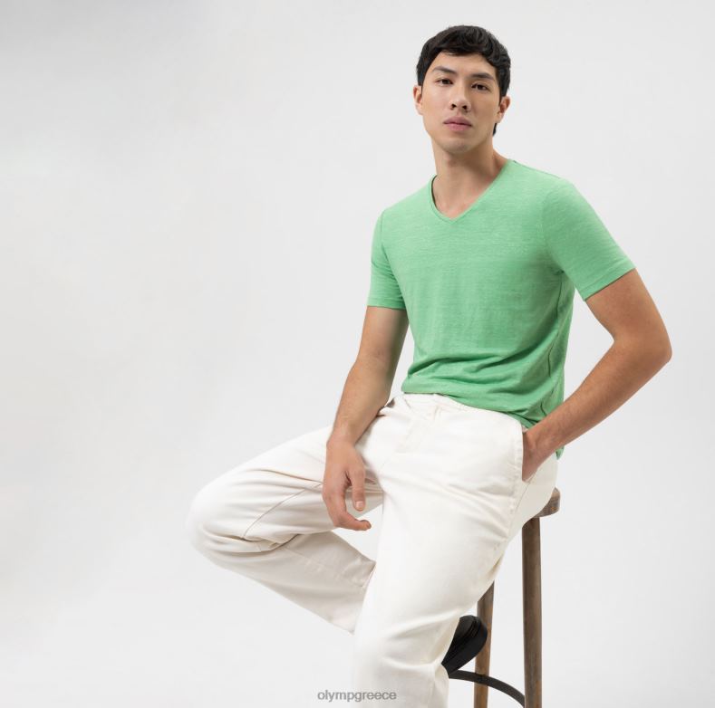 OLYMP Επίπεδο πέντε casual body fit, t-shirt, ανοιχτό πράσινο H240R2000 είδη ένδυσης