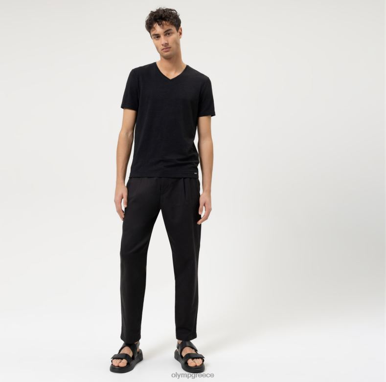 OLYMP Επίπεδο πέντε casual body fit, t-shirt, μαύρο H240R2004 είδη ένδυσης