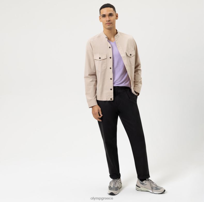 OLYMP Επίπεδο πέντε casual body fit, t-shirt, λιλά H240R2005 είδη ένδυσης