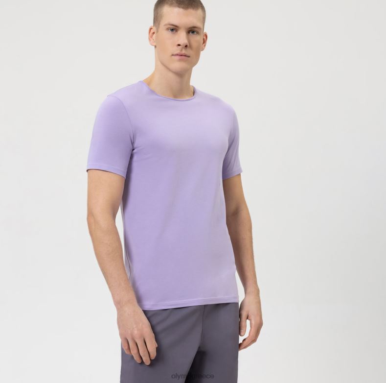 OLYMP Επίπεδο πέντε casual body fit, t-shirt, λιλά H240R2007 είδη ένδυσης