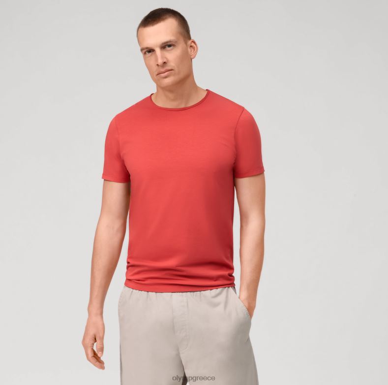 OLYMP Επίπεδο πέντε casual body fit, t-shirt, κόκκινο H240R2040 είδη ένδυσης