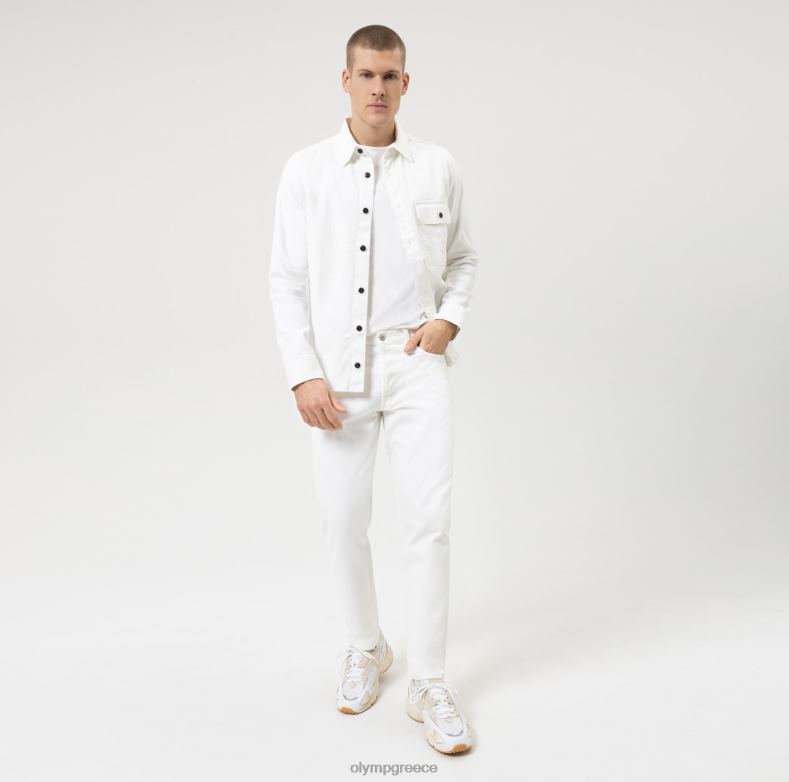 OLYMP Επίπεδο πέντε casual body fit, t-shirt, λευκό H240R2042 είδη ένδυσης