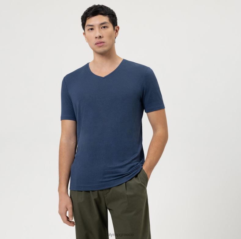 OLYMP Επίπεδο πέντε casual body fit, t-shirt, smoke blue H240R2006 είδη ένδυσης