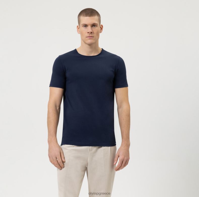 OLYMP Επίπεδο πέντε casual fit body, t-shirt, marine H240R2028 είδη ένδυσης