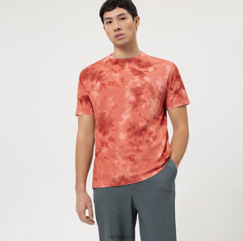 OLYMP Επίπεδο πέντε casual fit body, t-shirt, sienna H240R1995 είδη ένδυσης