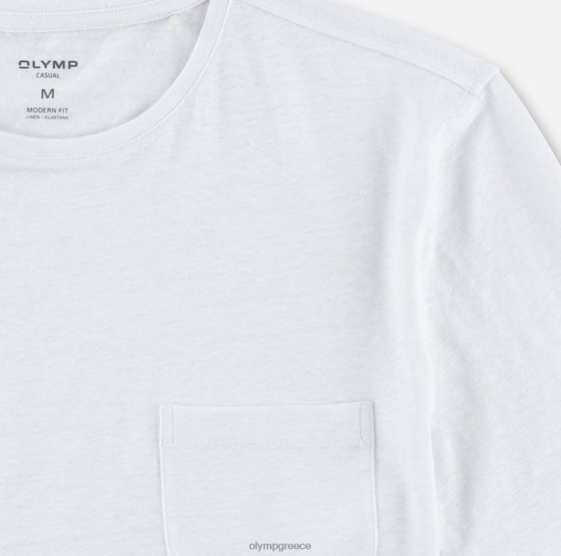 OLYMP casual μοντέρνα εφαρμογή, t-shirt, εκρού H240R2015 είδη ένδυσης