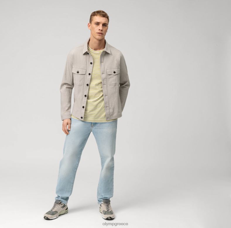 OLYMP casual μοντέρνα εφαρμογή, t-shirt, lime H240R2027 είδη ένδυσης