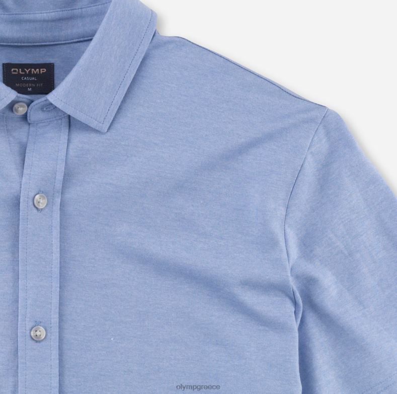 OLYMP casual μοντέρνα εφαρμογή, πόλο, γαλάζιο H240R2150 είδη ένδυσης