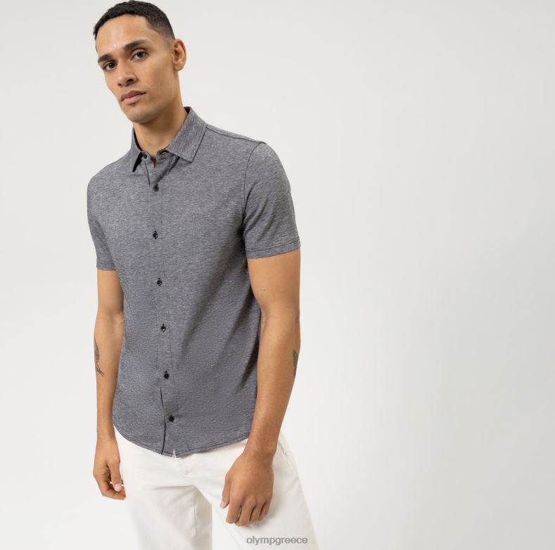 OLYMP επίπεδο πέντε casual body fit, πόλο, μαύρο H240R2081 είδη ένδυσης