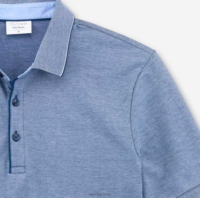 OLYMP Επίπεδο πέντε casual body fit, polo, midnight blue H240R2165 είδη ένδυσης