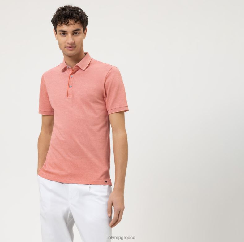 OLYMP Επίπεδο πέντε casual body fit, polo, sienna H240R2073 είδη ένδυσης