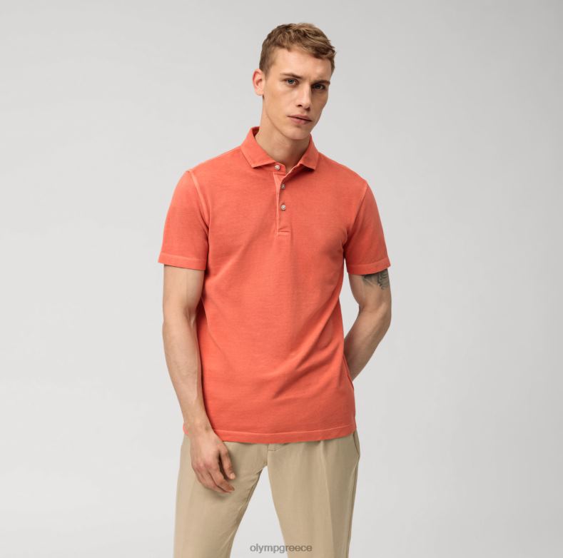 OLYMP Επίπεδο πέντε casual body fit, polo, sienna H240R2126 είδη ένδυσης