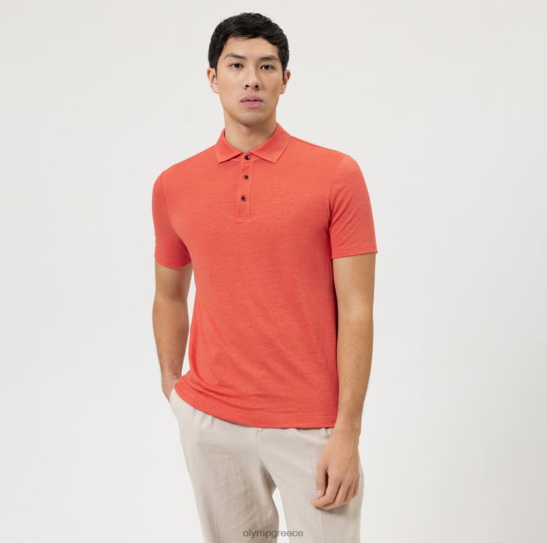 OLYMP Επίπεδο πέντε casual body fit, polo, sienna H240R2156 είδη ένδυσης