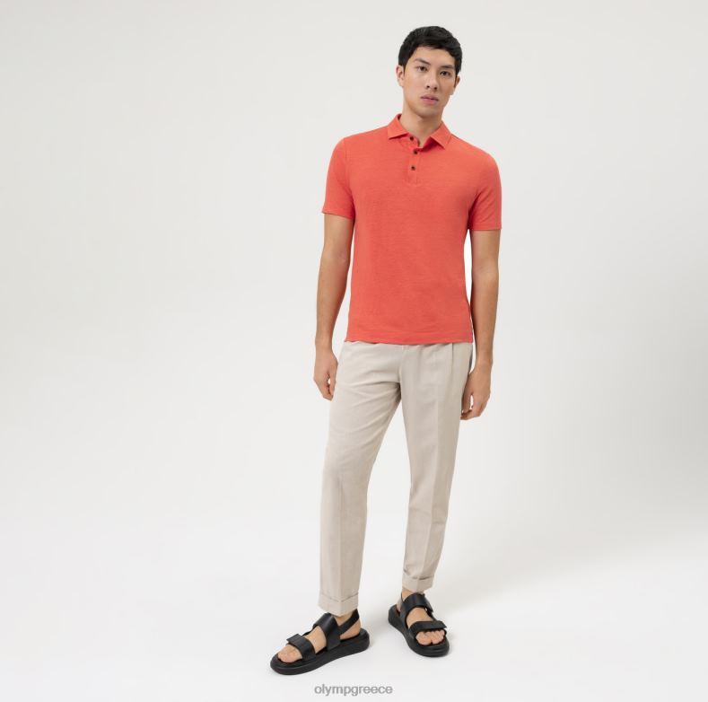 OLYMP Επίπεδο πέντε casual body fit, polo, sienna H240R2156 είδη ένδυσης