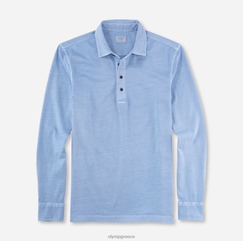 OLYMP Επίπεδο πέντε casual fit body, πόλο, μπλέ H240R2173 είδη ένδυσης