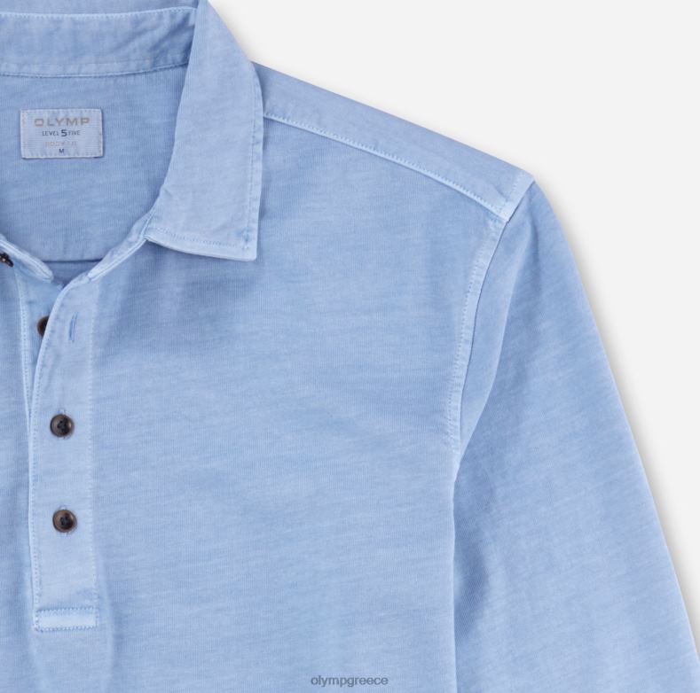 OLYMP Επίπεδο πέντε casual fit body, πόλο, μπλέ H240R2173 είδη ένδυσης