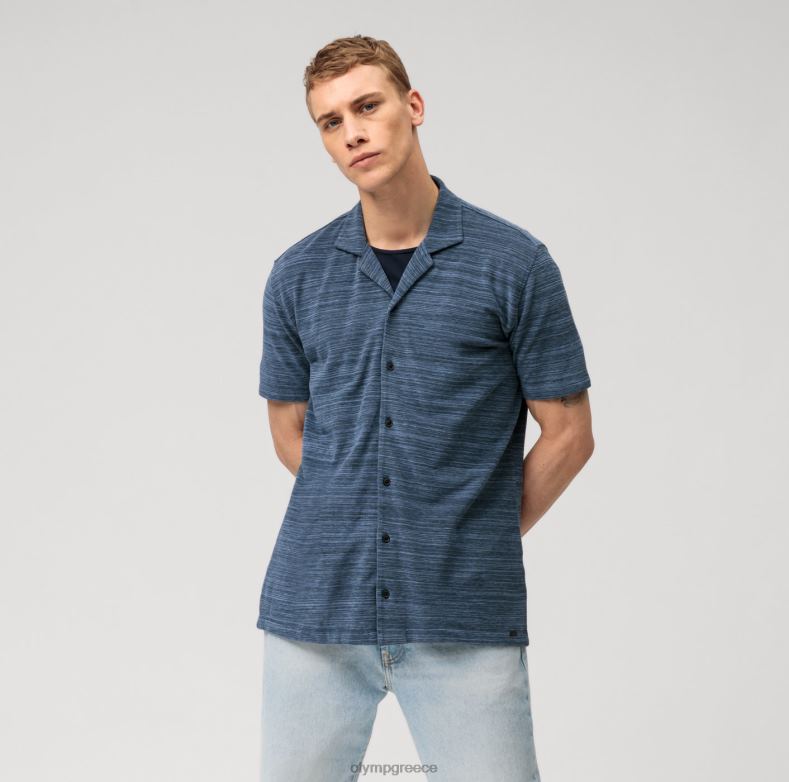 OLYMP Επίπεδο πέντε casual fit body, πόλο, marine H240R2089 είδη ένδυσης