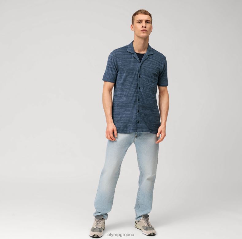 OLYMP Επίπεδο πέντε casual fit body, πόλο, marine H240R2089 είδη ένδυσης
