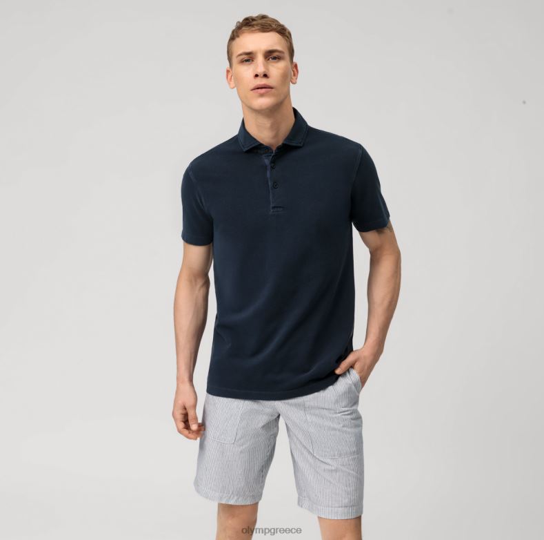 OLYMP Επίπεδο πέντε casual fit body, πόλο, marine H240R2163 είδη ένδυσης