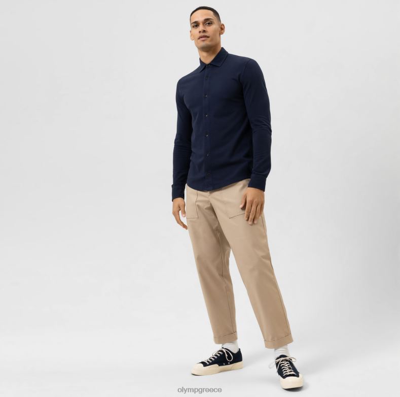 OLYMP Επίπεδο πέντε casual fit body, πόλο, marine H240R2174 είδη ένδυσης
