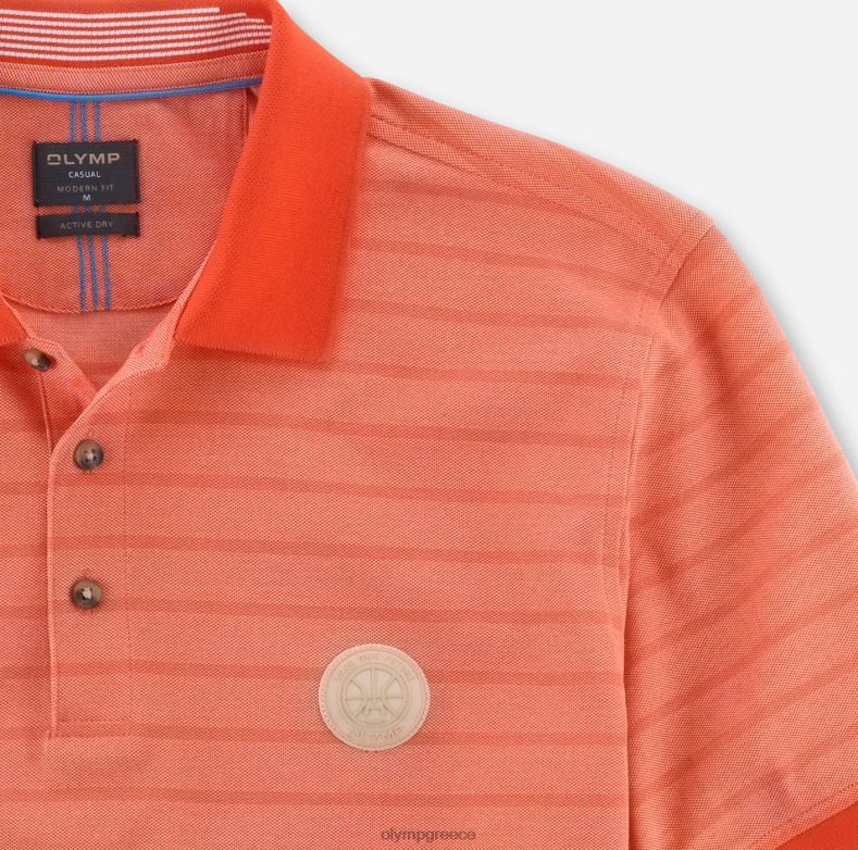 OLYMP casual modern fit, πόλο, κόκκινο H240R2153 είδη ένδυσης