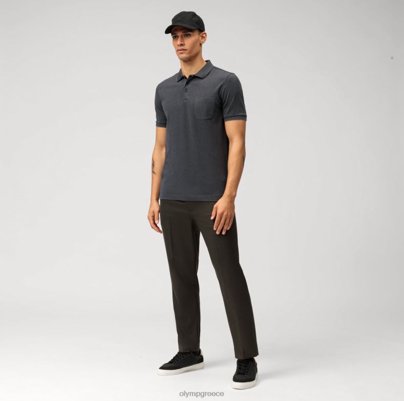 OLYMP casual modern fit, polo, marine H240R2102 είδη ένδυσης