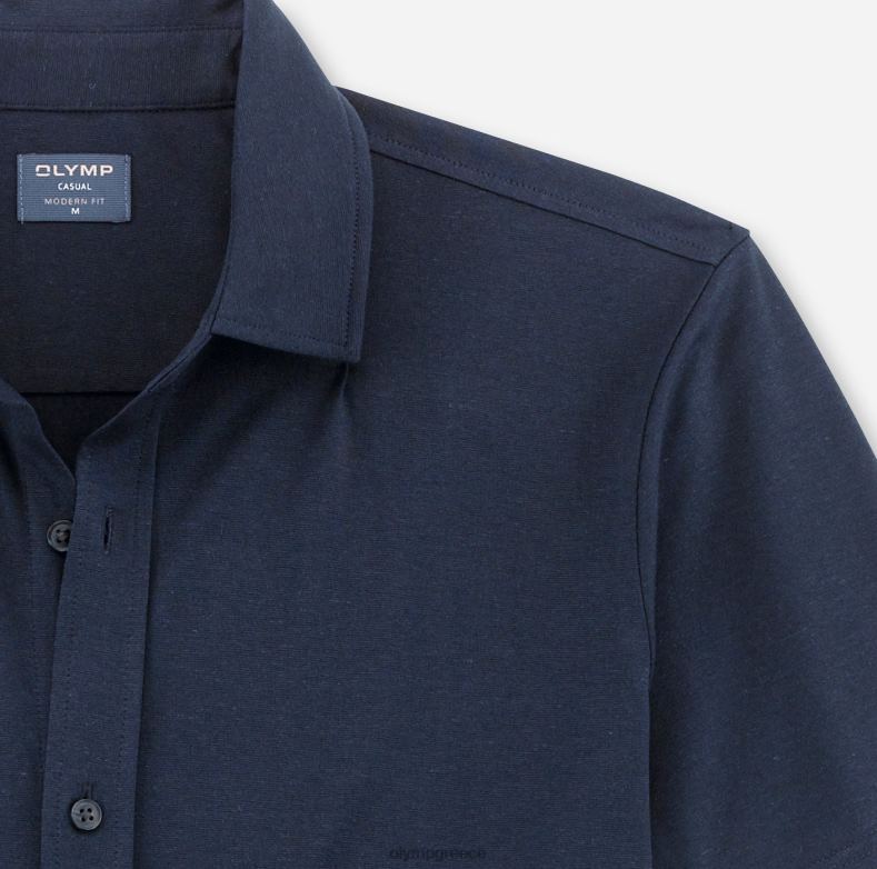 OLYMP casual modern fit, polo, marine H240R2134 είδη ένδυσης