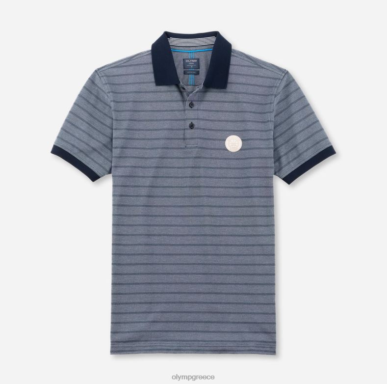 OLYMP casual modern fit, polo, marine H240R2162 είδη ένδυσης