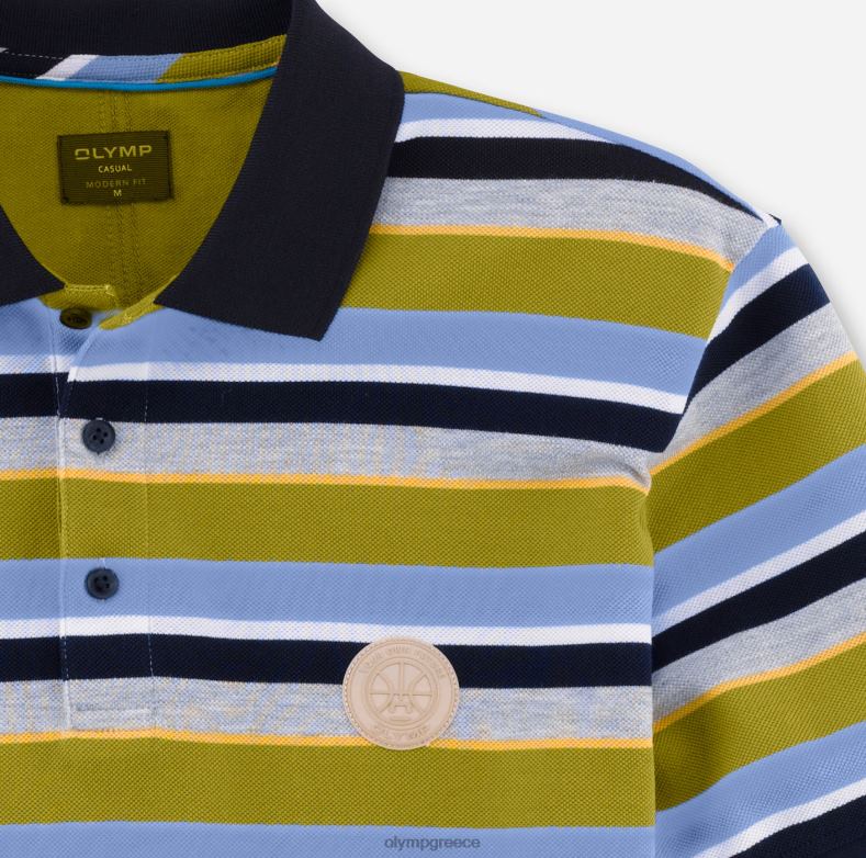 OLYMP casual modern fit, polo, marine H240R2175 είδη ένδυσης