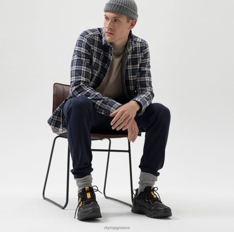 OLYMP επίπεδο πέντε smart casual παντελόνι, casual πουκάμισο, kent, marine H240R1954 είδη ένδυσης