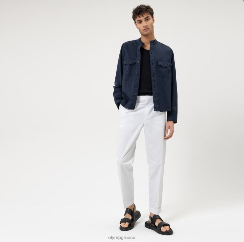 OLYMP επίπεδο πέντε smart casual παντελόνι, casual πουκάμισο, marine H240R1962 είδη ένδυσης