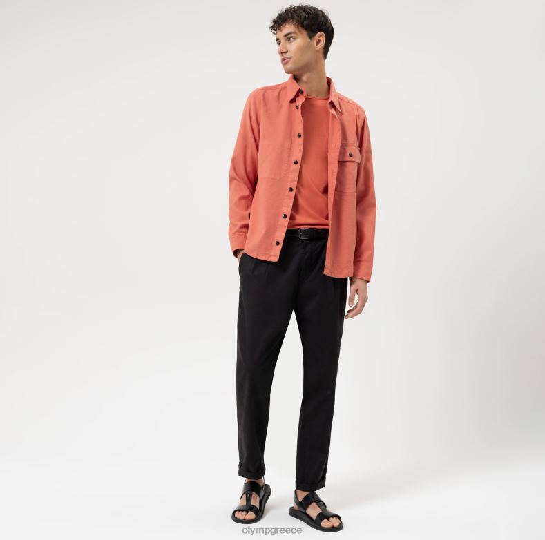 OLYMP επίπεδο πέντε smart casual παντελόνι, casual πουκάμισο, sienna H240R1967 είδη ένδυσης
