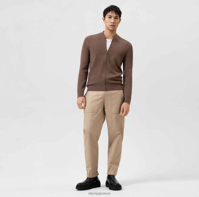 OLYMP πλεκτό επίπεδο πέντε, ζακέτα, καφέ H240R1938 είδη ένδυσης