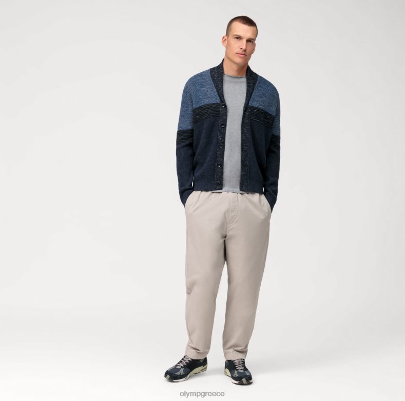 OLYMP casual πλεκτά ζακέτα, marine H240R1935 είδη ένδυσης