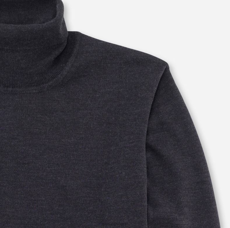 OLYMP casual πλεκτό ζιβάγκο, γραφίτης H240R1884 είδη ένδυσης