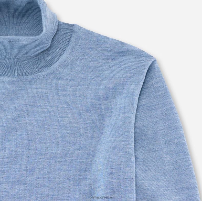 OLYMP casual πλεκτό ζιβάγκο, μπλέ H240R1897 είδη ένδυσης